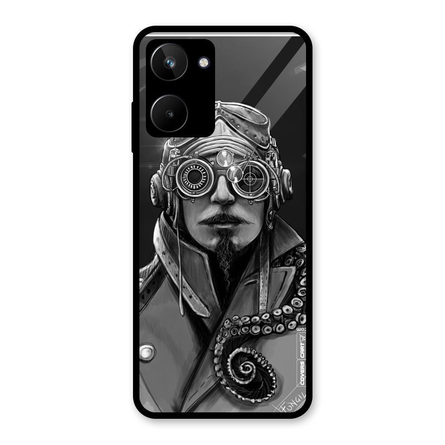 Ismaele Artwork Glass Back Case for Realme 10