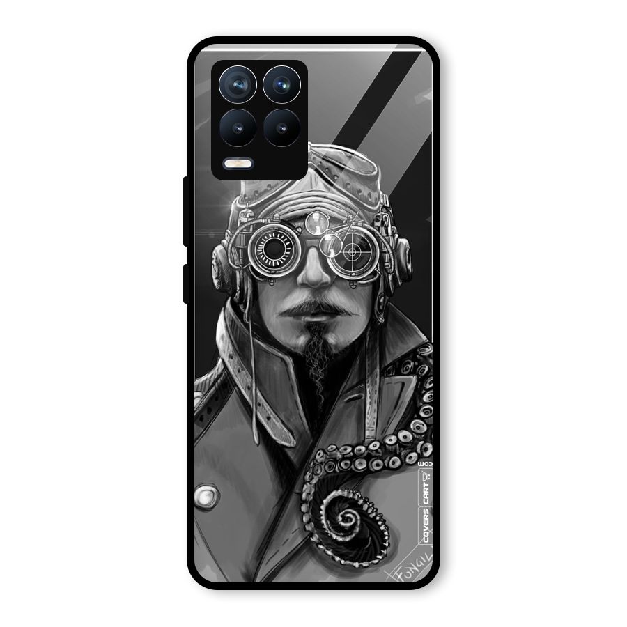 Ismaele Artwork Glass Back Case for Realme 8 Pro