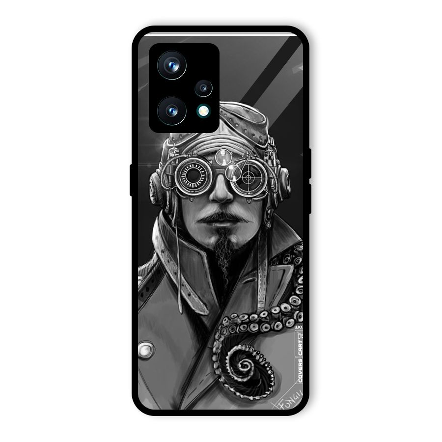 Ismaele Artwork Glass Back Case for Realme 9 Pro Plus 5G