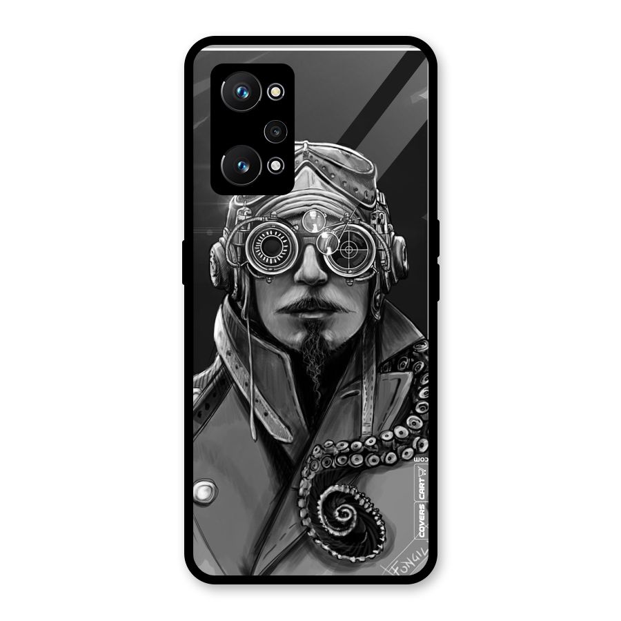 Ismaele Artwork Glass Back Case for Realme GT Neo 3T