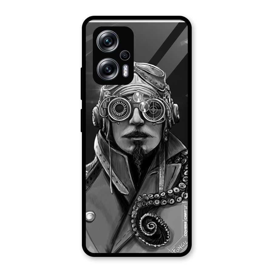Ismaele Artwork Glass Back Case for Redmi K50i