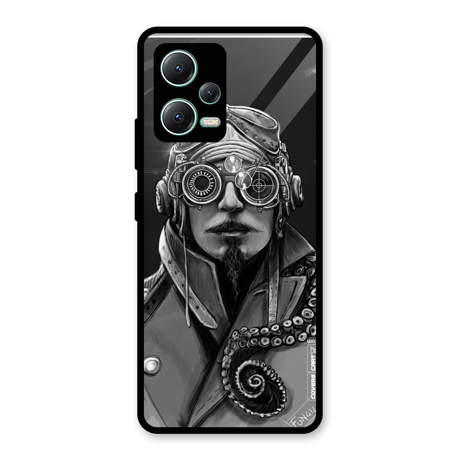 Ismaele Artwork Glass Back Case for Redmi Note 12 5G