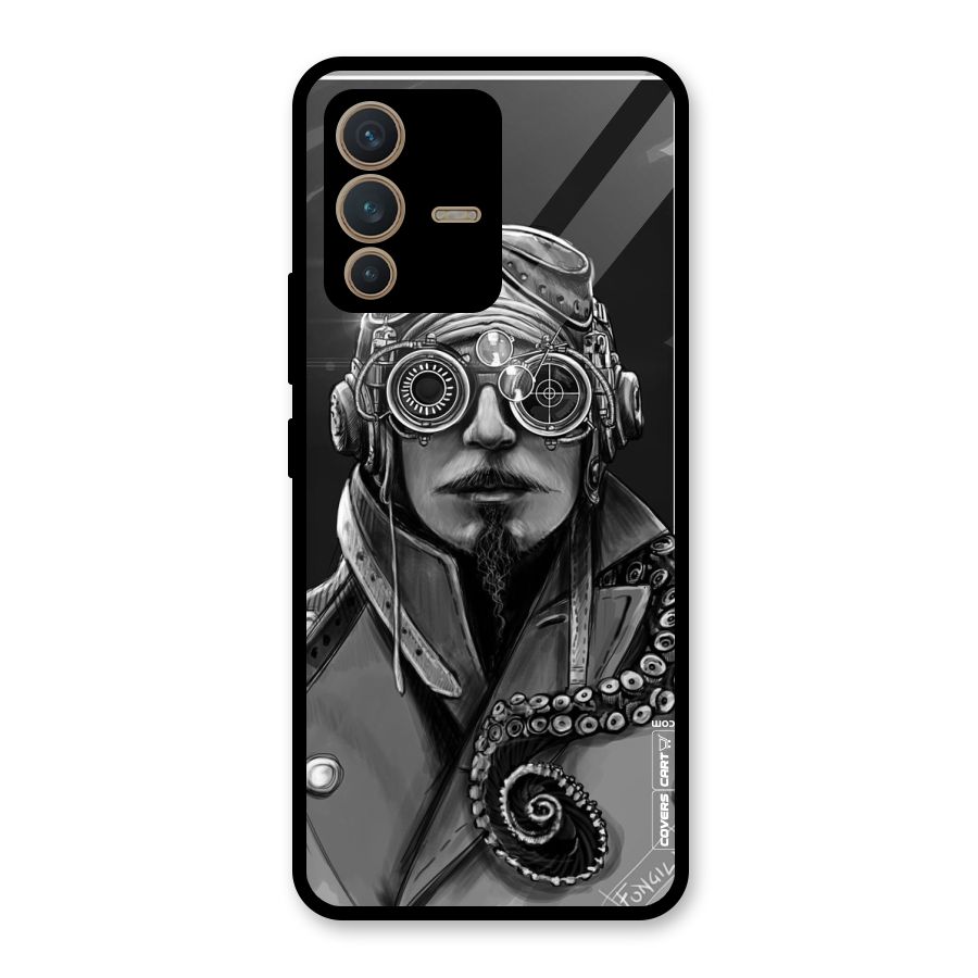Ismaele Artwork Glass Back Case for Vivo V23 5G