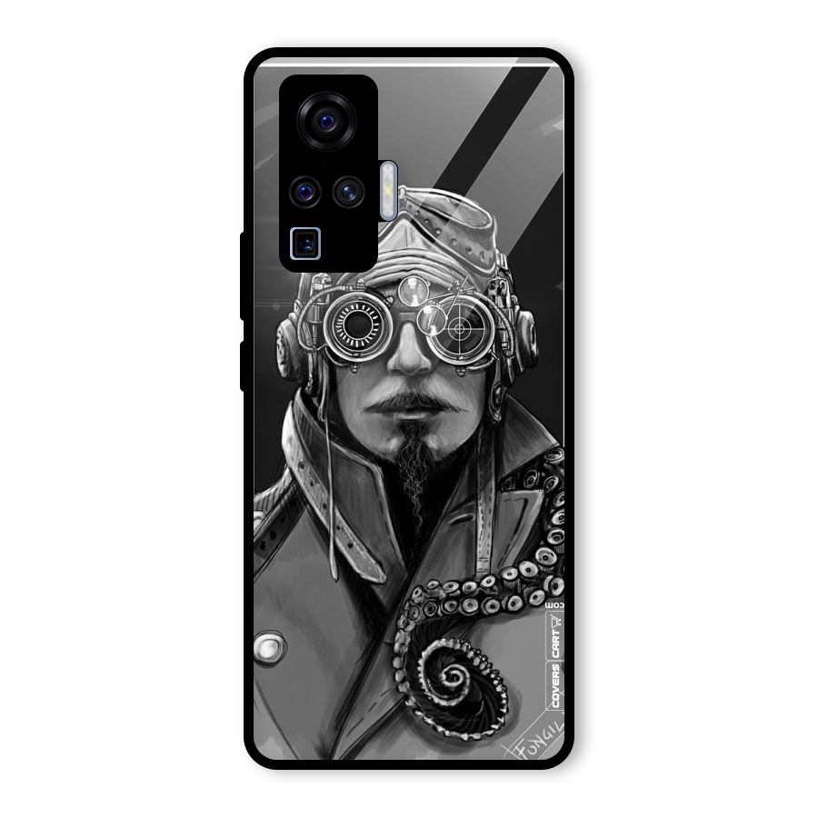 Ismaele Artwork Glass Back Case for Vivo X50 Pro
