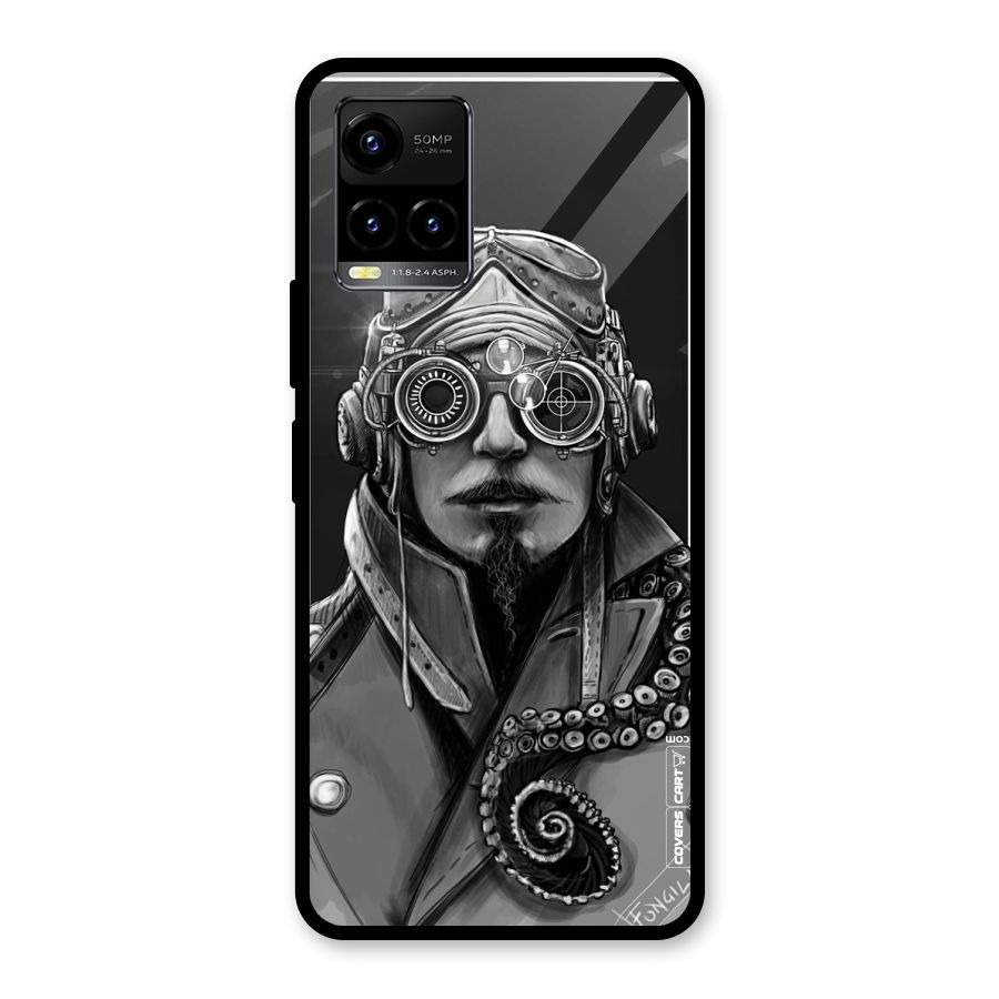 Ismaele Artwork Glass Back Case for Vivo Y21T