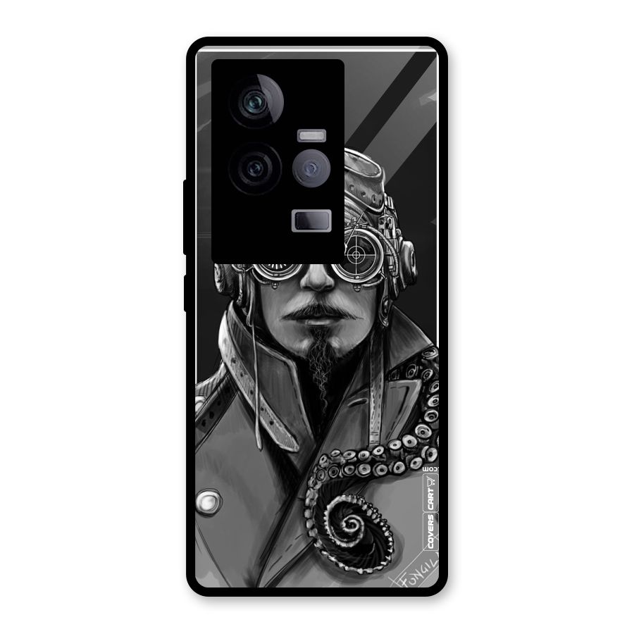 Ismaele Artwork Glass Back Case for Vivo iQOO 11 5G
