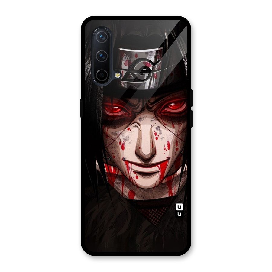 Itachi Uchiha Red Eyes Glass Back Case for OnePlus Nord CE 5G