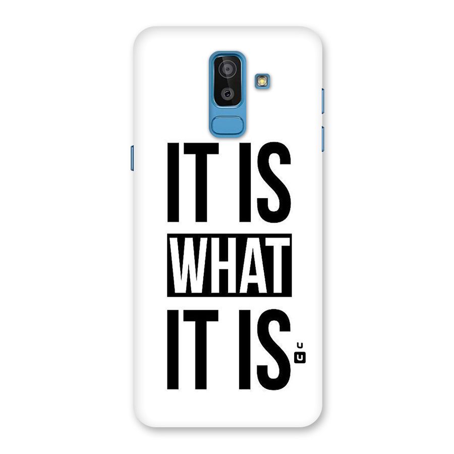 Itis What Itis Back Case for Galaxy J8