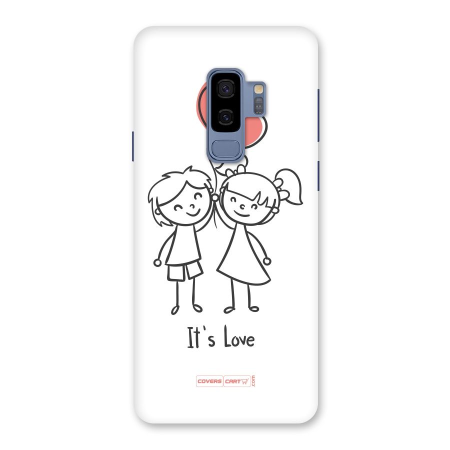Its Love Back Case for Galaxy S9 Plus