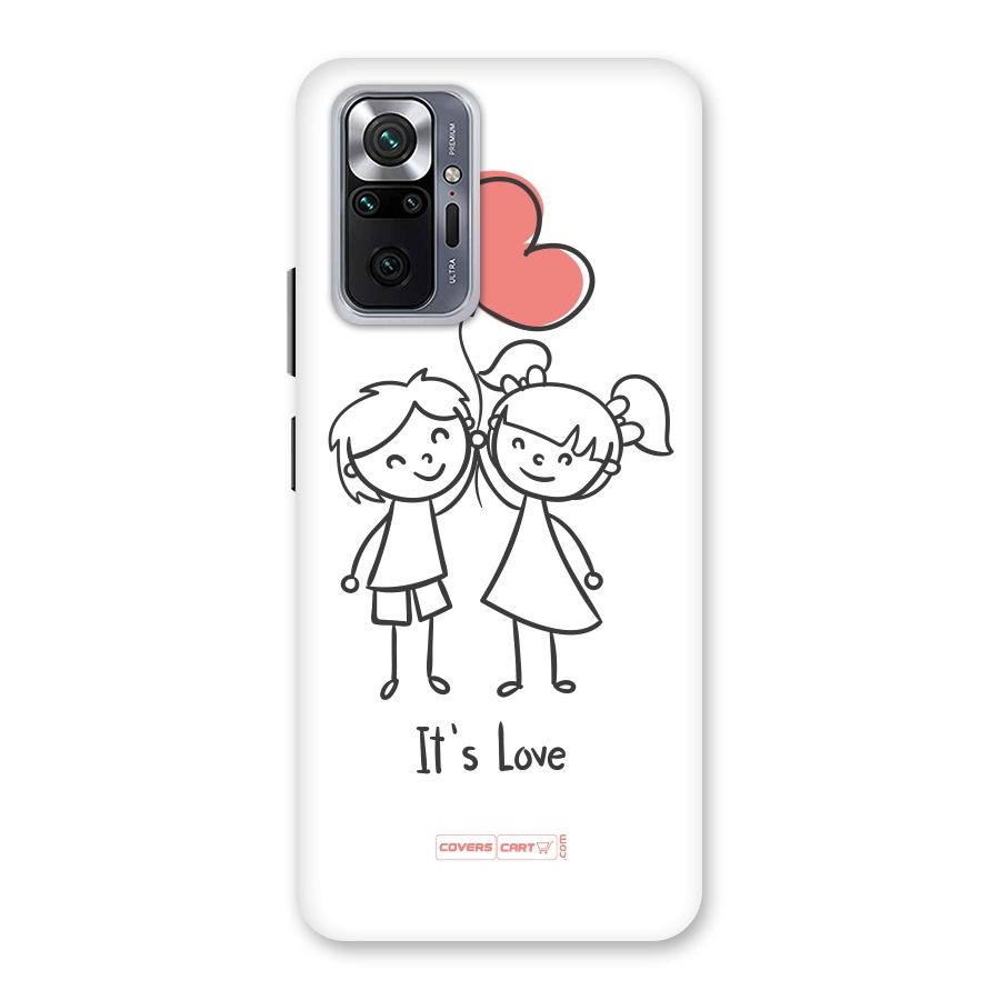 Its Love Back Case for Redmi Note 10 Pro Max