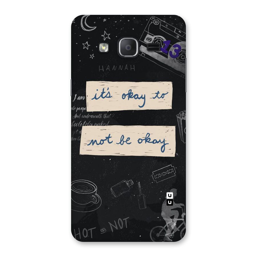 Its Okay Back Case for Galaxy On7 2015