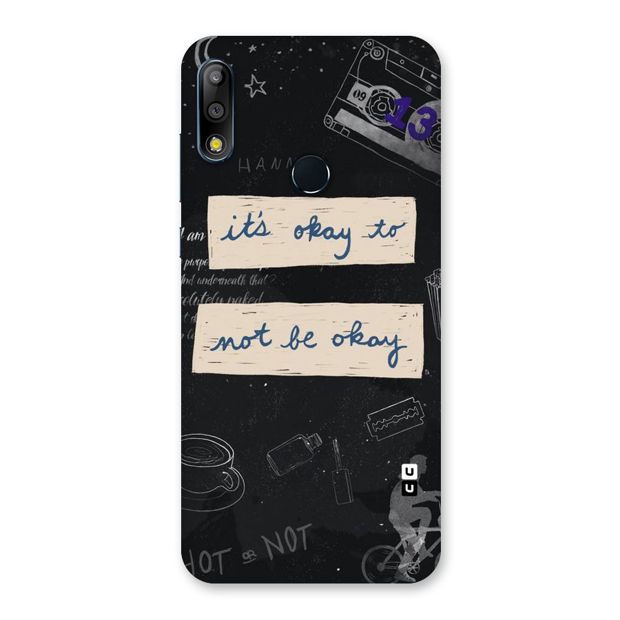 Its Okay Back Case for Zenfone Max Pro M2