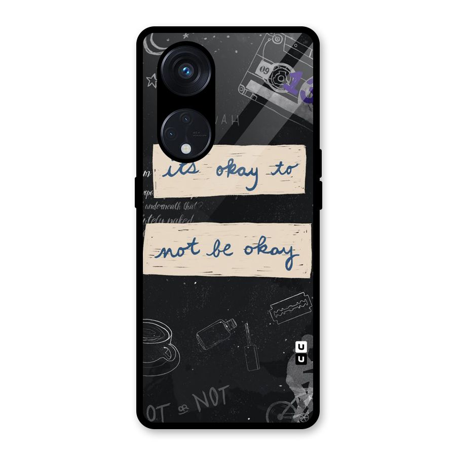 Its Okay Glass Back Case for Reno8 T 5G