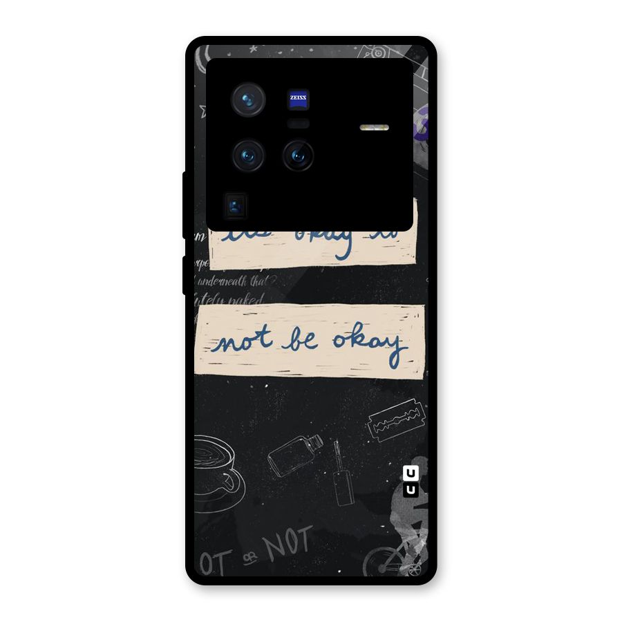 Its Okay Glass Back Case for Vivo X80 Pro