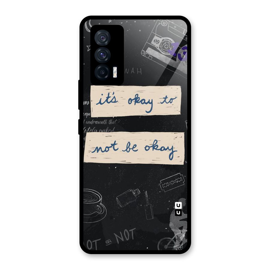 Its Okay Glass Back Case for Vivo iQOO 7 5G