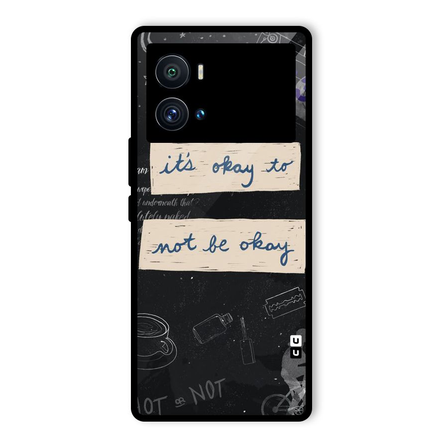 Its Okay Glass Back Case for Vivo iQOO 9 Pro