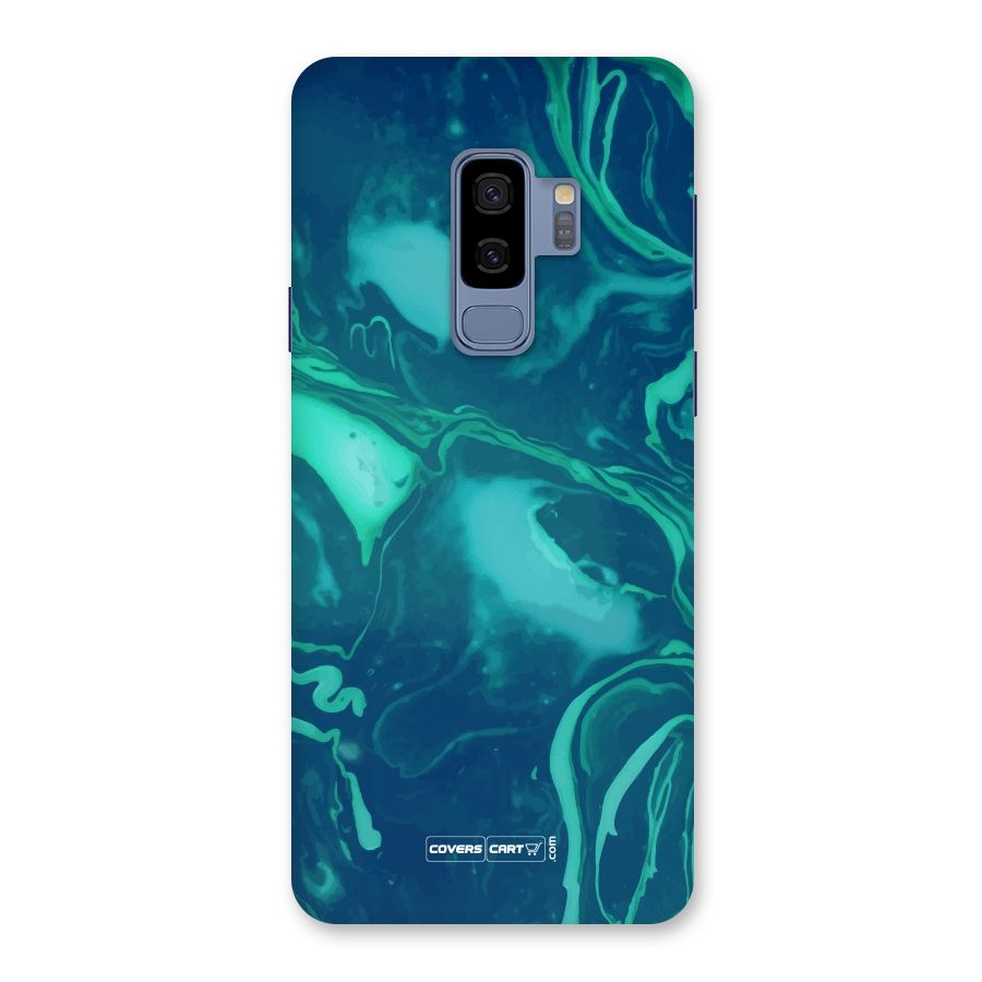 Jazzy Green Marble Texture Back Case for Galaxy S9 Plus