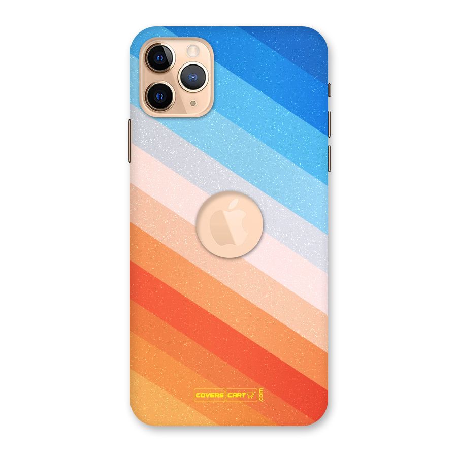 Jazzy Pattern Back Case for iPhone 11 Pro Max Logo Cut