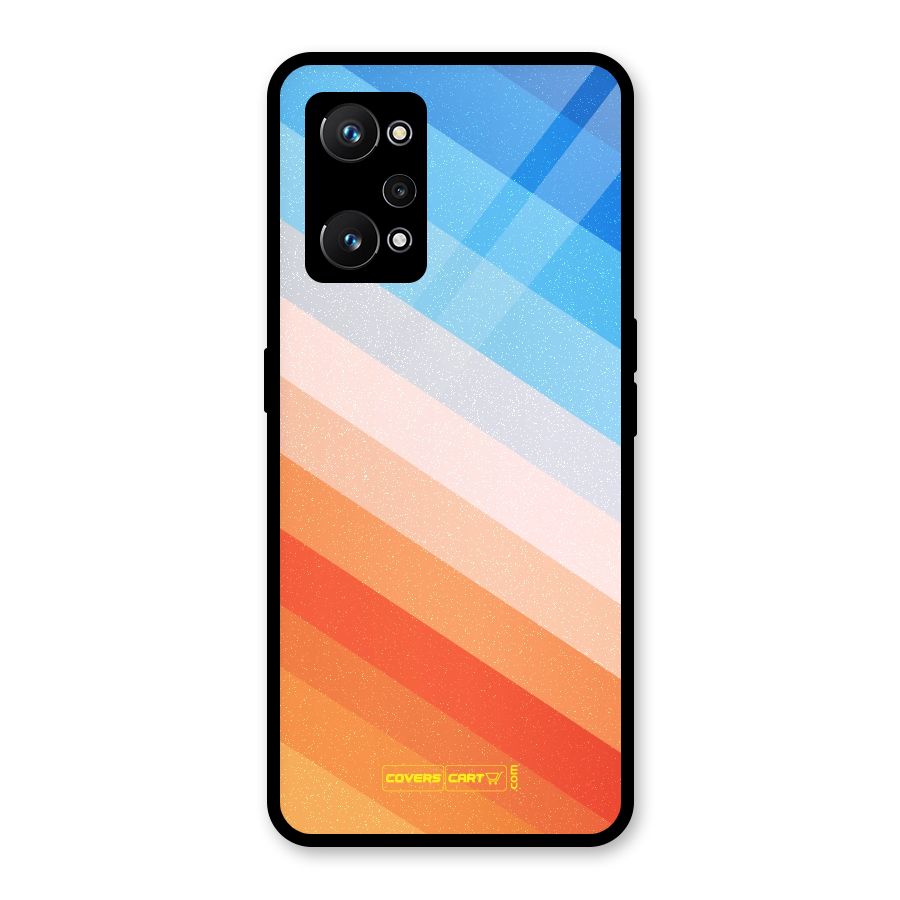 Jazzy Pattern Glass Back Case for Realme GT Neo 3T