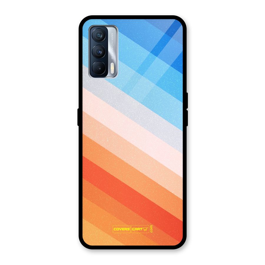 Jazzy Pattern Glass Back Case for Realme X7