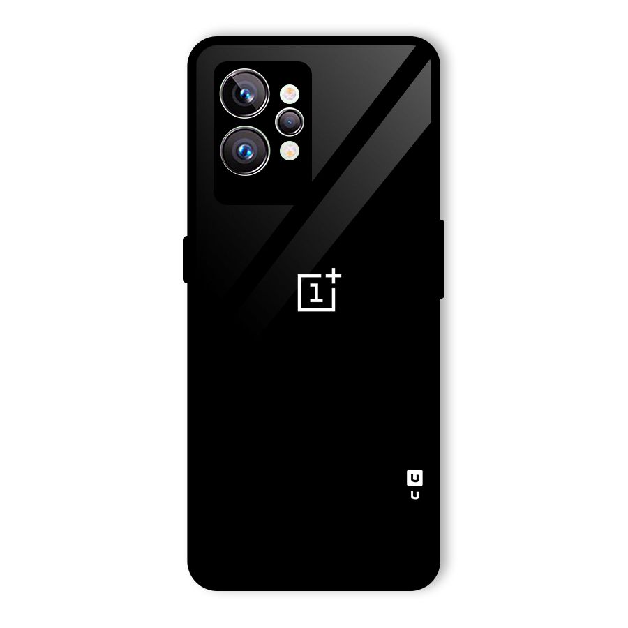 Jet Black OnePlus Special Glass Back Case for Realme GT2 Pro