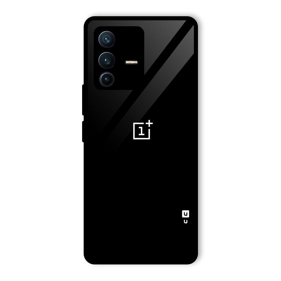 Jet Black OnePlus Special Glass Back Case for Vivo V23 Pro