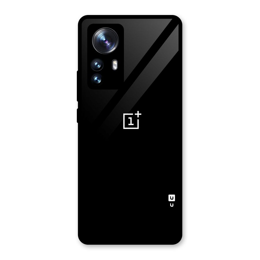 Jet Black OnePlus Special Glass Back Case for Xiaomi 12 Pro