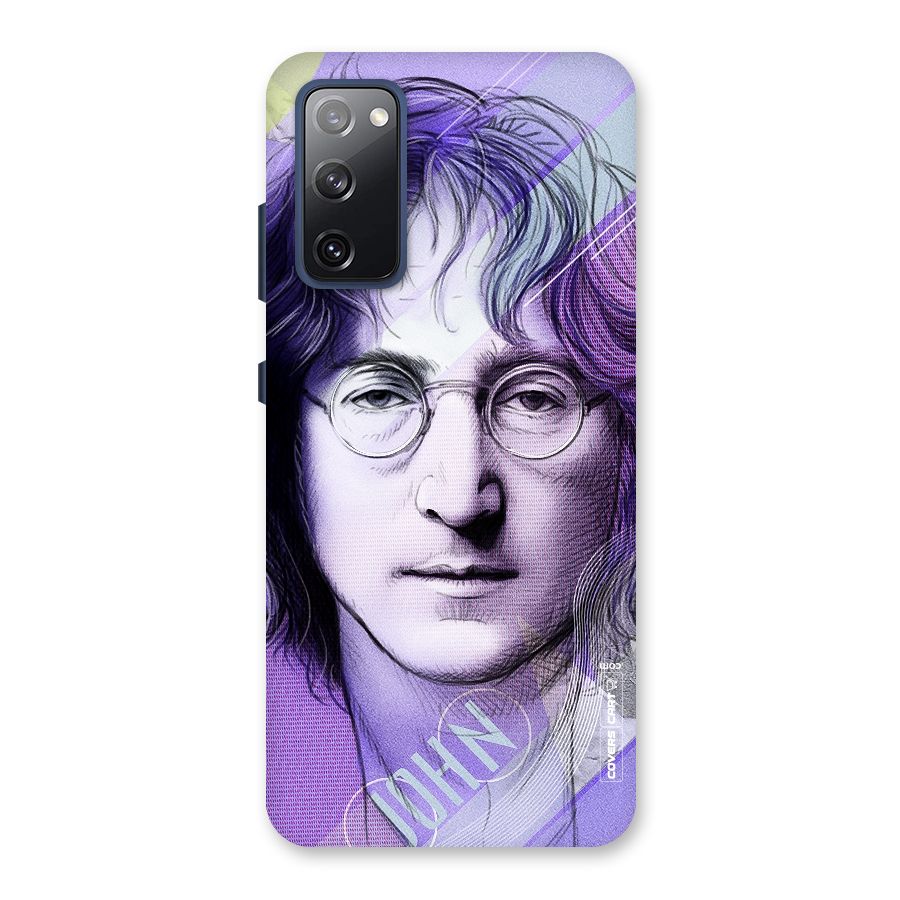John Lennon Artwork Back Case for Galaxy S20 FE