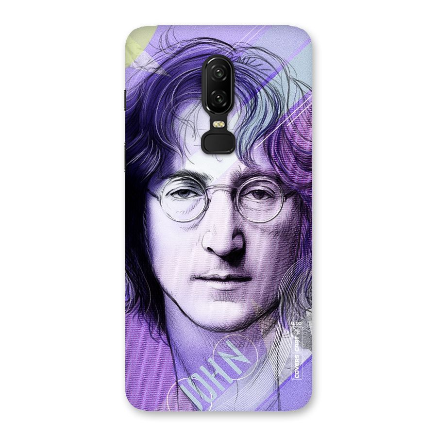 John Lennon Artwork Back Case for OnePlus 6