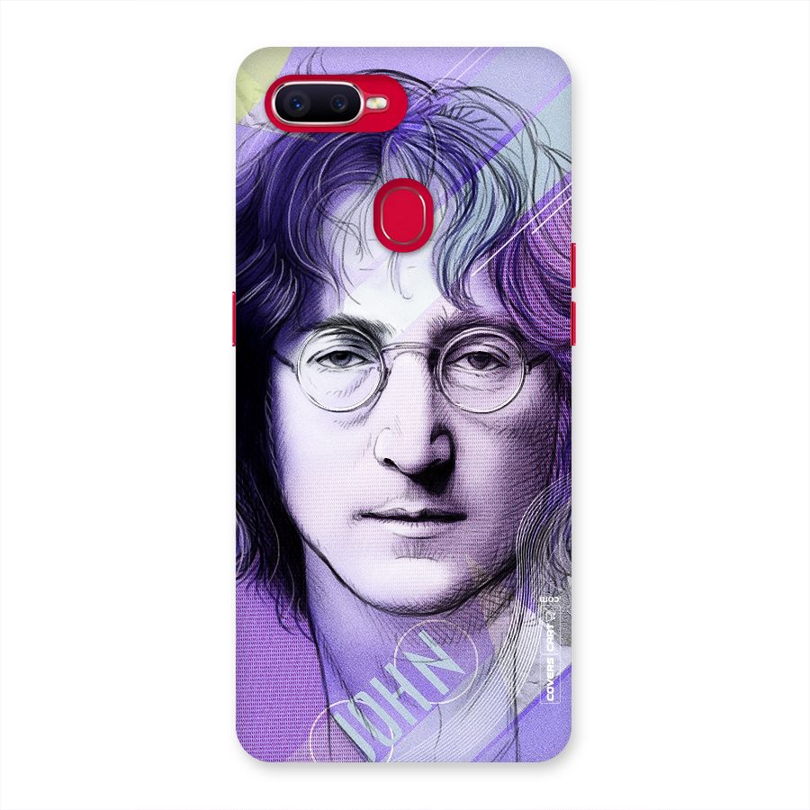John Lennon Artwork Back Case for Oppo F9 Pro