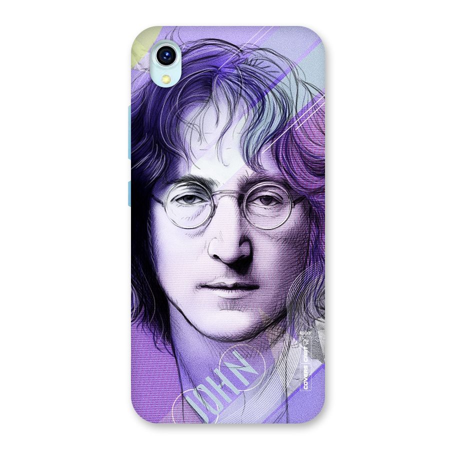 John Lennon Artwork Back Case for Vivo Y1s