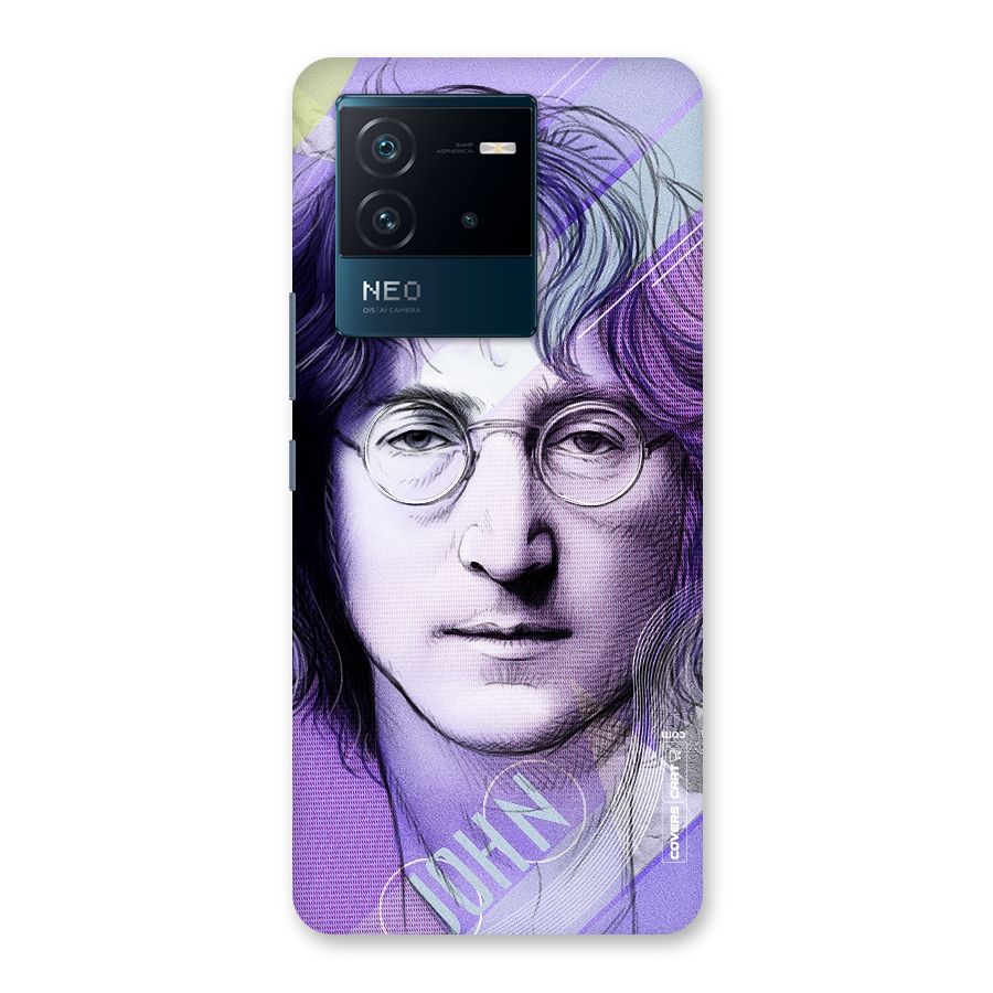 John Lennon Artwork Back Case for Vivo iQOO Neo 6 5G