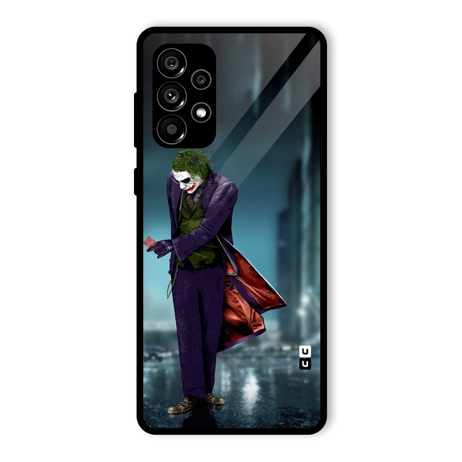 Joker in Style Glass Back Case for Galaxy A73 5G
