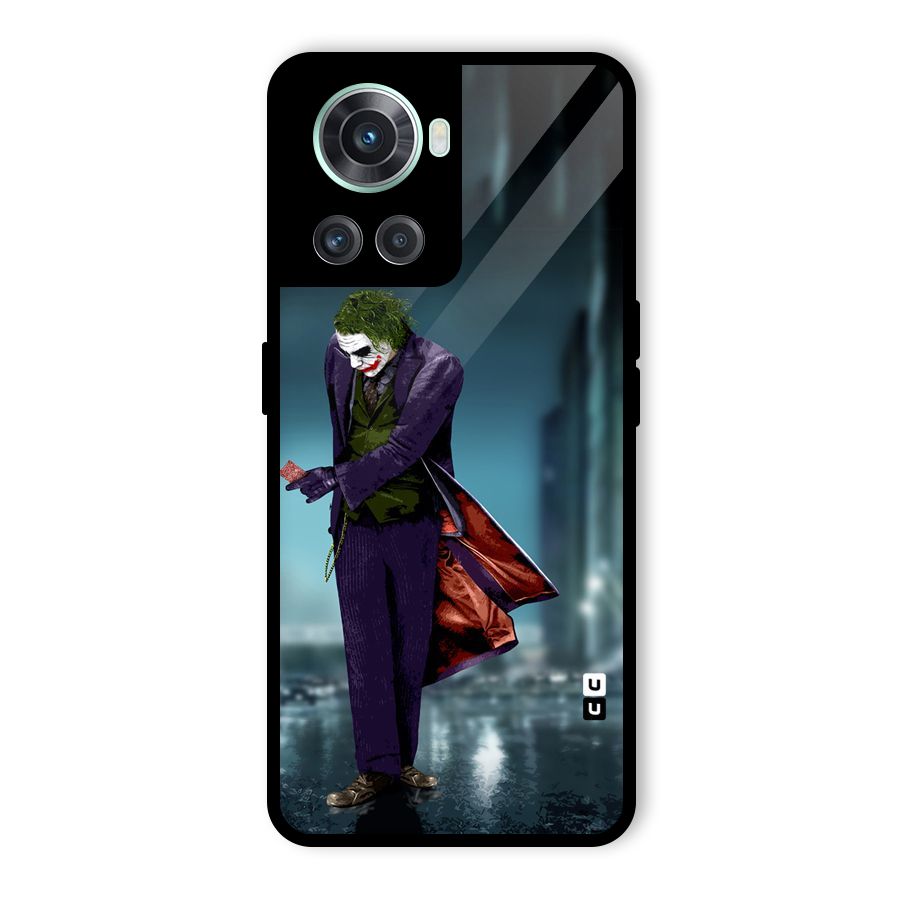 Joker in Style Glass Back Case for OnePlus 10R