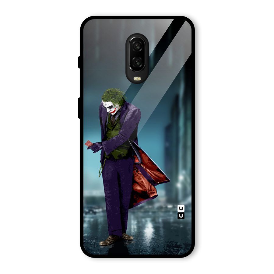 Joker in Style Glass Back Case for OnePlus 6T