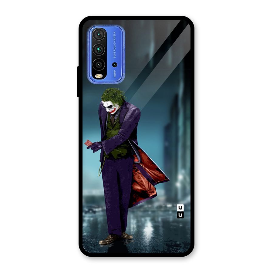 Joker in Style Glass Back Case for Redmi 9 Power