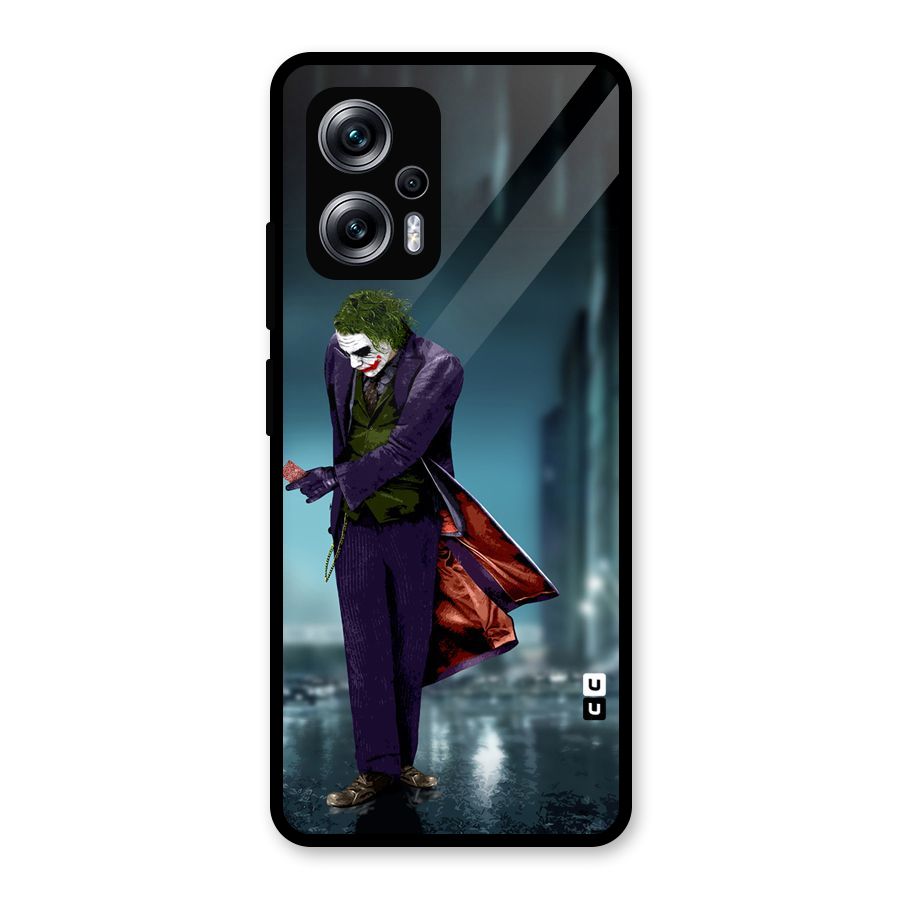 Joker in Style Glass Back Case for Redmi K50i
