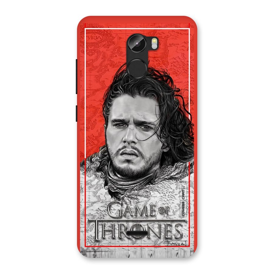 Jon Snow Nights Watch Back Case for Gionee X1