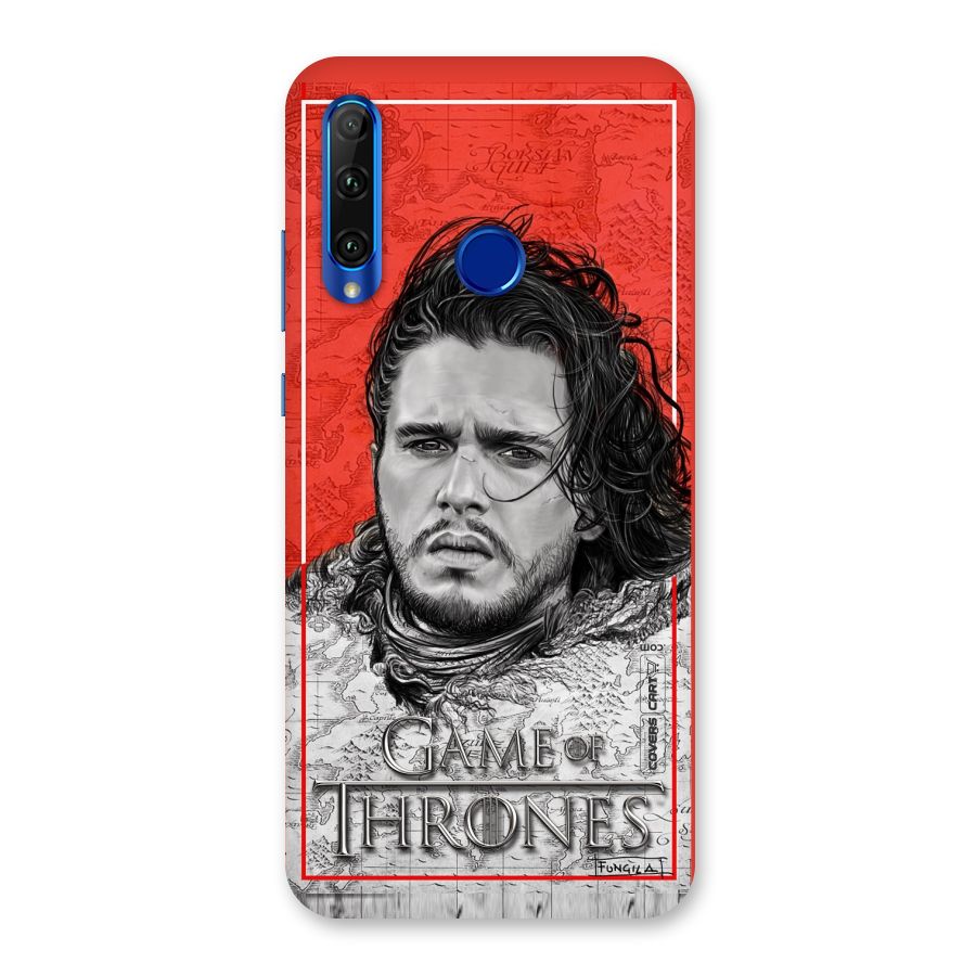 Jon Snow Nights Watch Back Case for Honor 20i