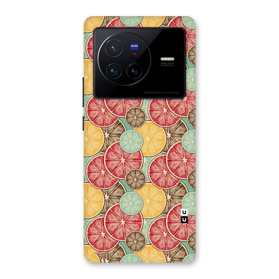 Juicy Pattern Back Case for Vivo X80