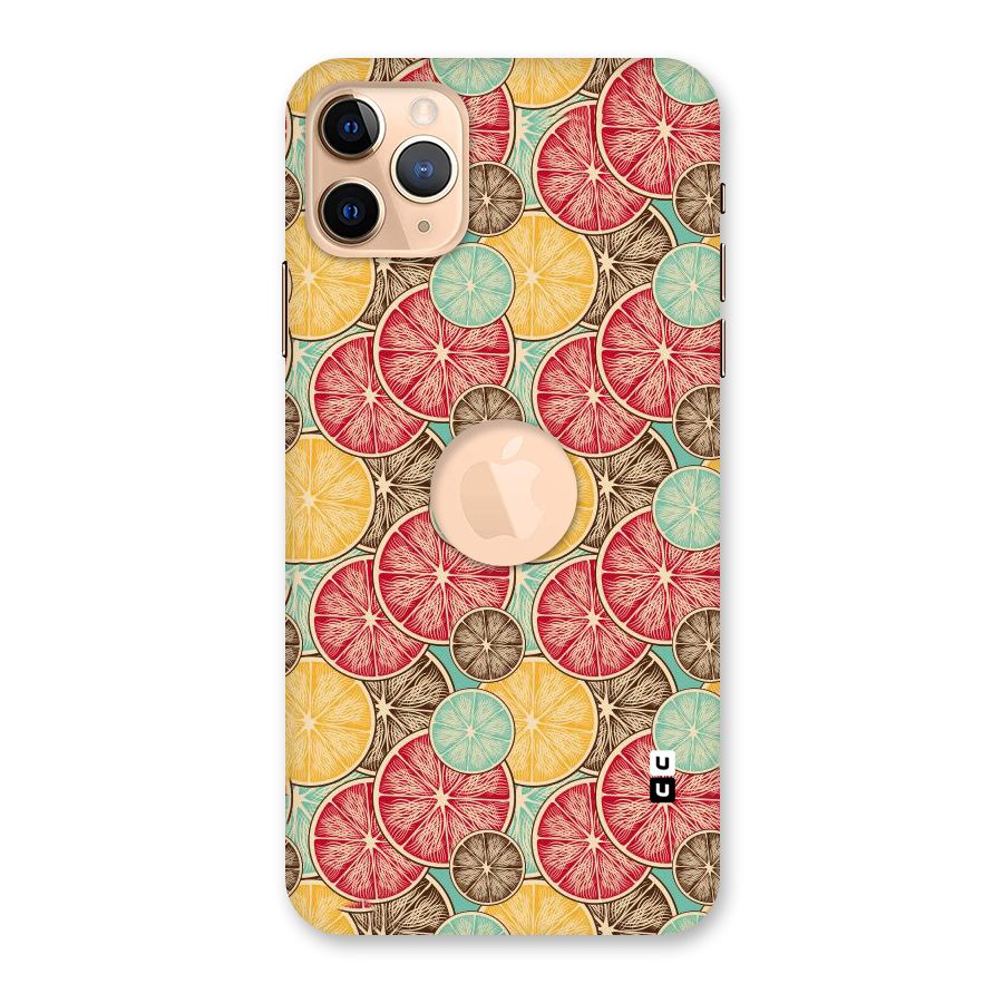 Juicy Pattern Back Case for iPhone 11 Pro Max Logo Cut