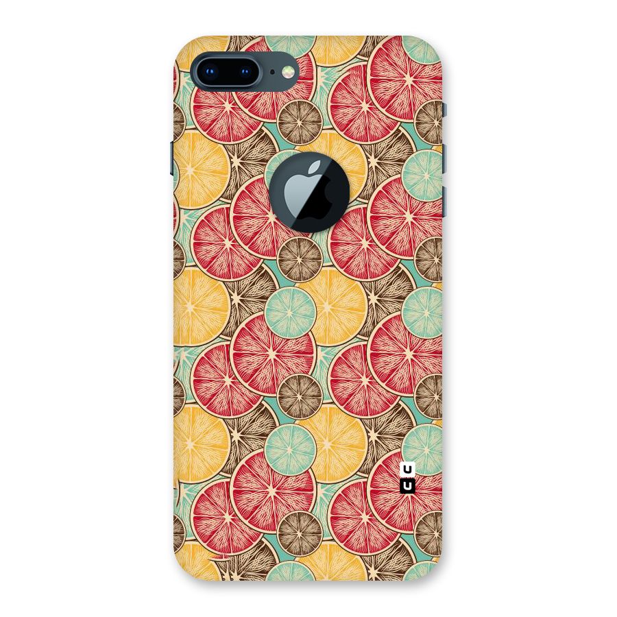 Juicy Pattern Back Case for iPhone 7 Plus Logo Cut