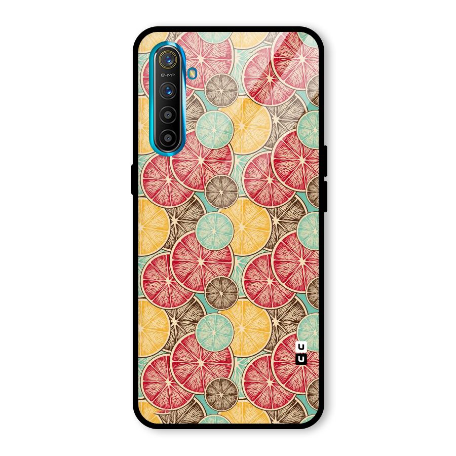Juicy Pattern Glass Back Case for Realme X2
