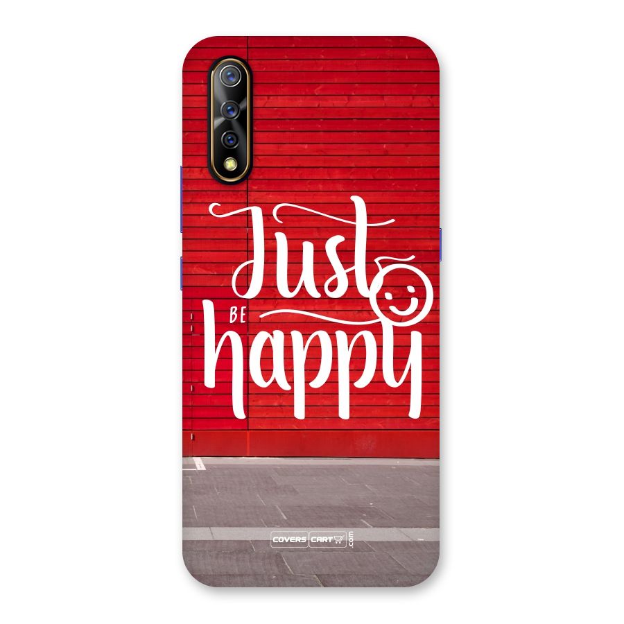 Just Be Happy Back Case for Vivo Z1x