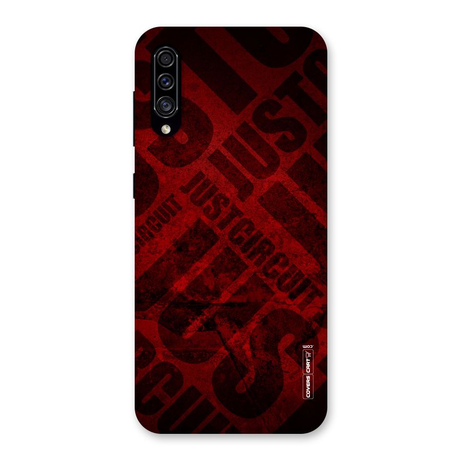 Just Circuit Back Case for Galaxy A30s