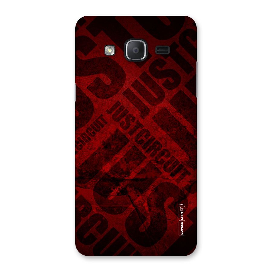 Just Circuit Back Case for Galaxy On7 2015