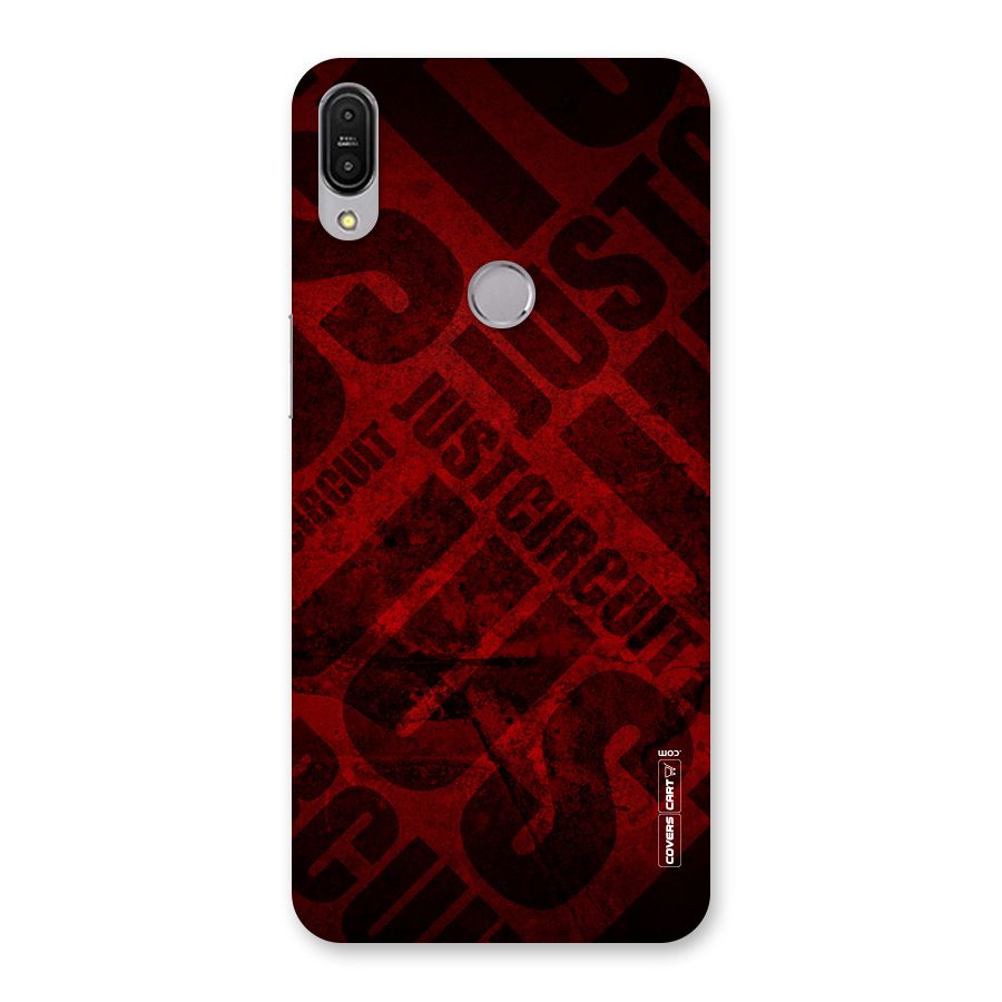 Just Circuit Back Case for Zenfone Max Pro M1