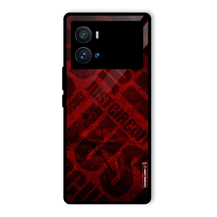 Just Circuit Glass Back Case for Vivo iQOO 9 Pro