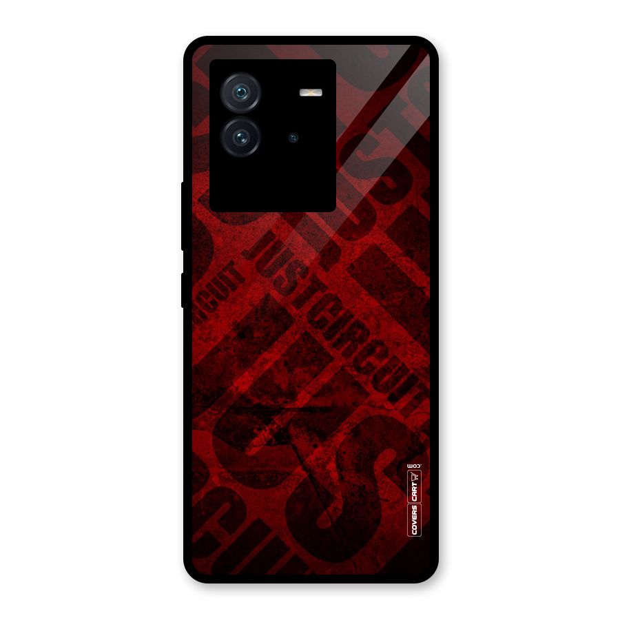 Just Circuit Glass Back Case for Vivo iQOO Neo 6 5G