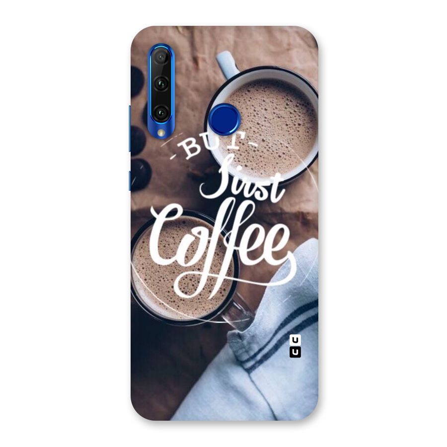 Just Coffee Back Case for Honor 20i